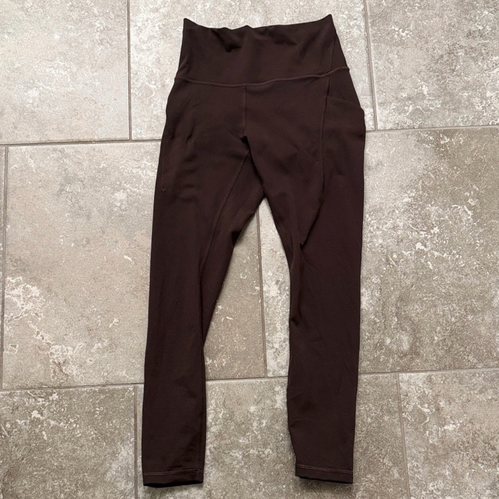 NWOT Lululemon Align Mocha High-Rise Leggings 28" Size 6